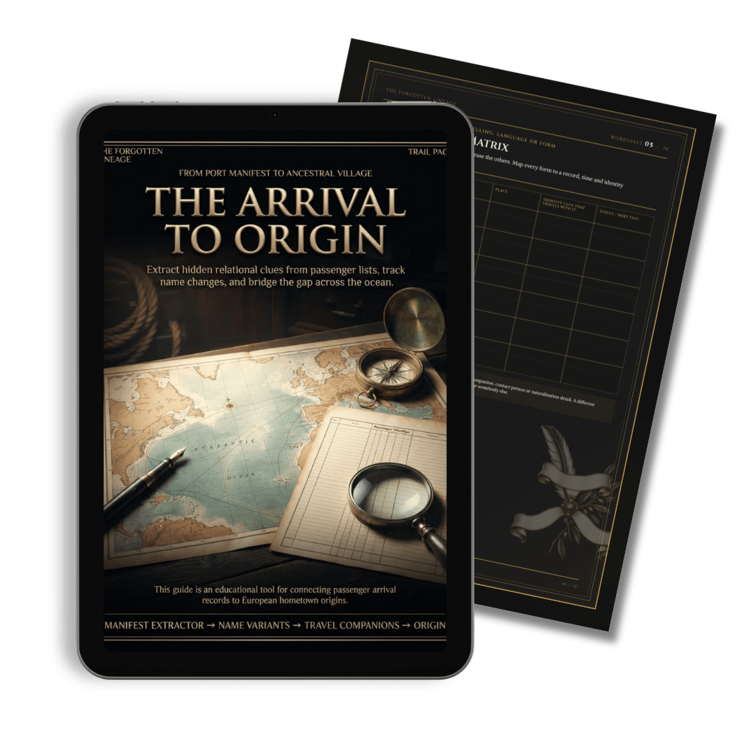 The Arrival-to-Origin Trail Pack - Follow the Clues Beyond the Port